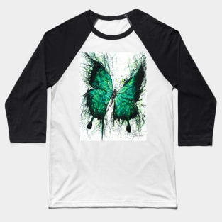 Night Garden Butterfly Baseball T-Shirt